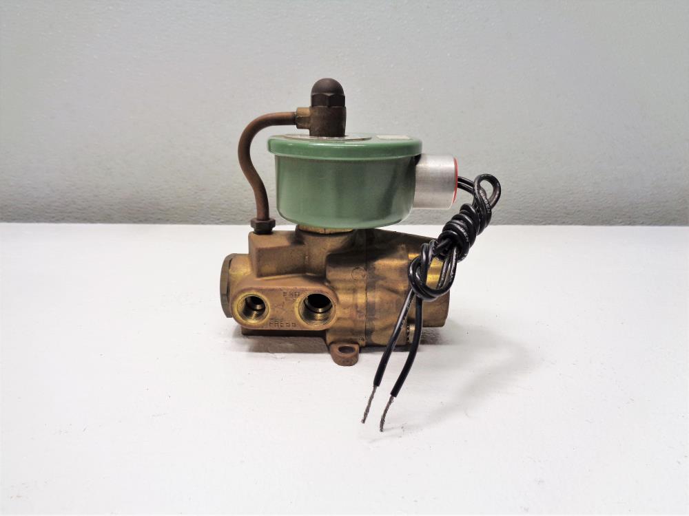 ASCO 1/4" NPT Brass Solenoid Valve WP83440